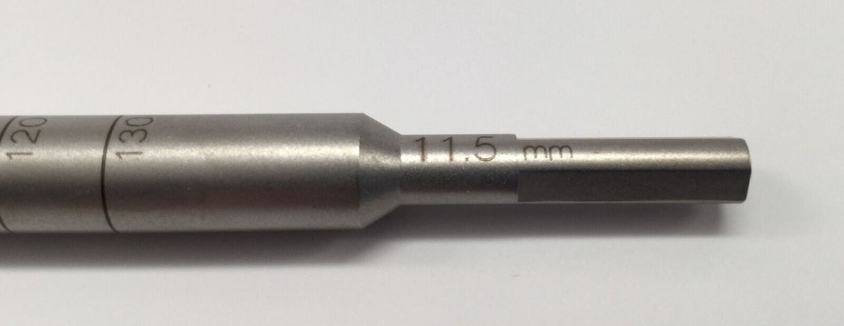 Mitek 219558 11.5mm Fully Fluted Cannulated Reamer Orthopedic 7-1/2"