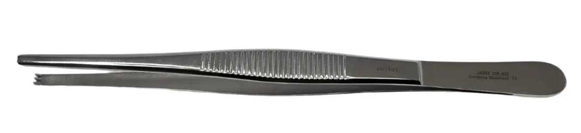 Jarit 130-201 Surgical 2 x 3 Teeth Tissue Forceps 6" Jarit