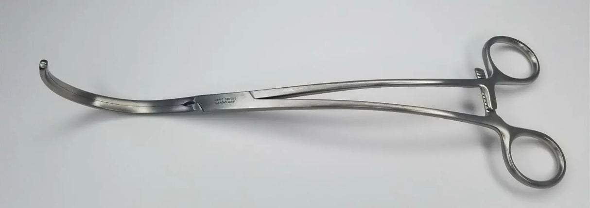 Jarit 320-272 30mm Curved Debakey Clamps 10" Jarit