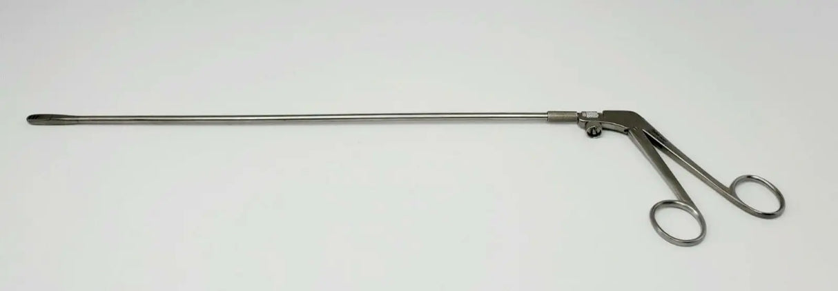 Integra Miltex 28-303 Yeoman Biopsy Forceps Shaft Straight Jaws w/ Teeth 4mm 18-1/4" Integra Miltex