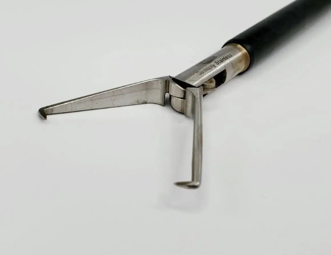 Elmed 52102-45A 10mm Schroeder Tenaculum Grasping Dissecting Forceps 18-1/4" Elmed