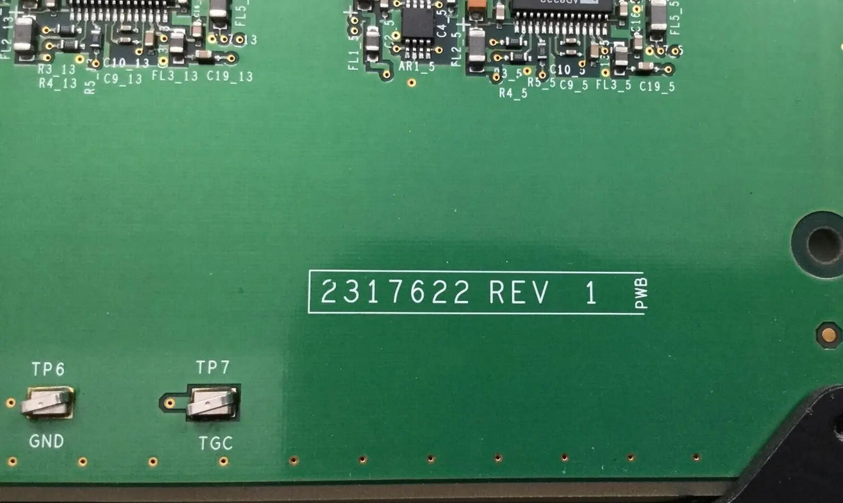 GE 2317622 Rev 1 Logiq 9 Ultrasound RFAMP2 Assembly Board GE