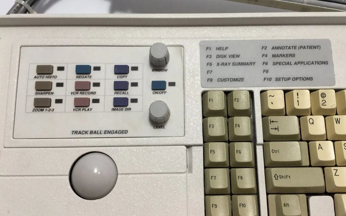 GE OEC 9400 C Arm 00-875706-02 Keyboard Assembly GE