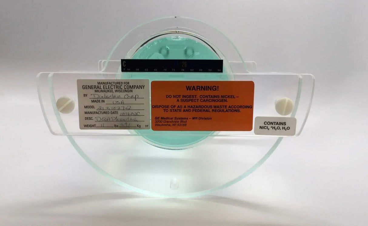 Dielectric Corp 21310272 DQA MRI Phantom Dieletic Corp