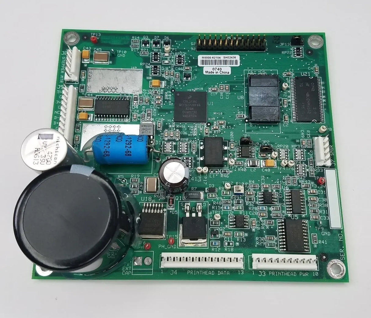 Philips 860284 Pagewriter 12 Lead ECG M5000-62104 Rev G Circuit Board Philips