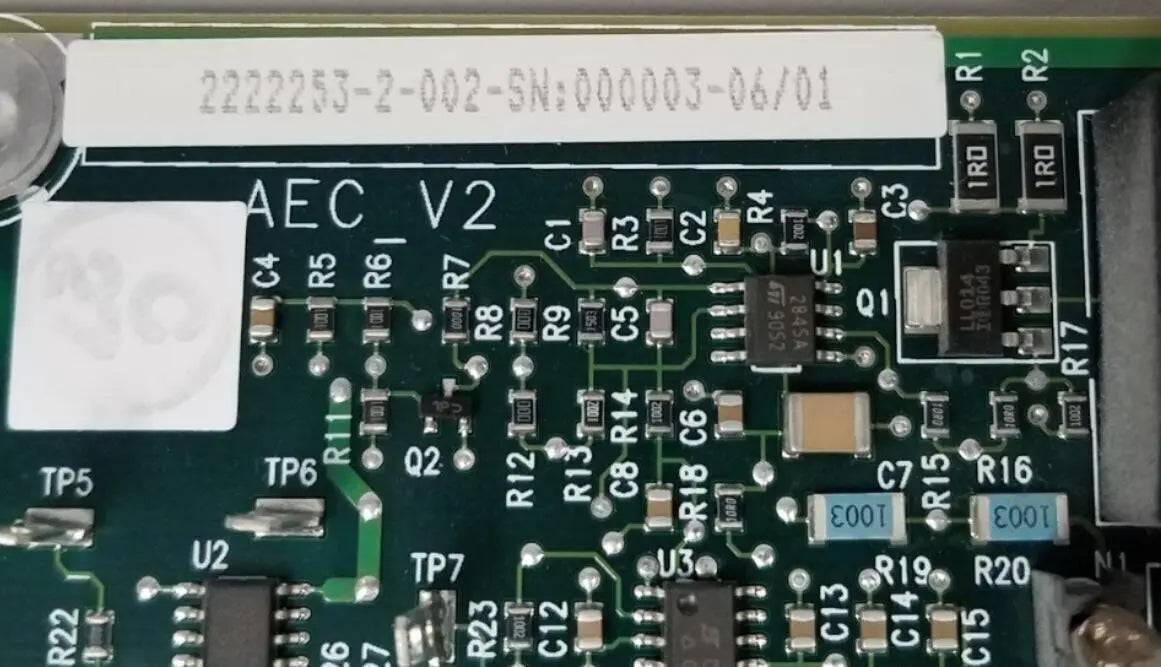 GE 2222253-2-002 Proteus System Rad Room Cabinet AEC V2 Board GE