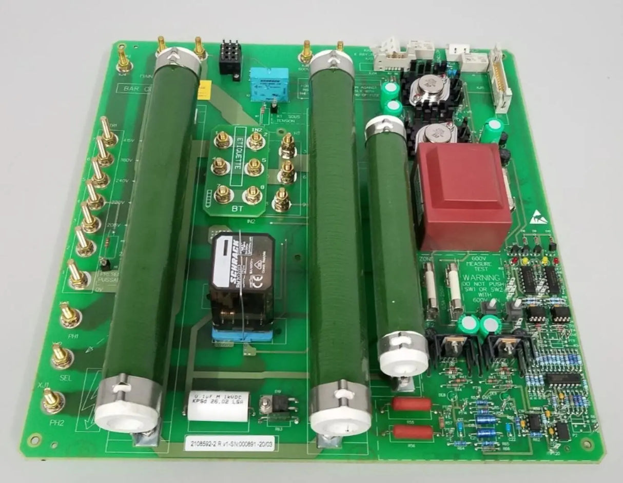 GE 2108592-2 REV 1 Mammo Senographe DMR + Mains Distribution Board GE