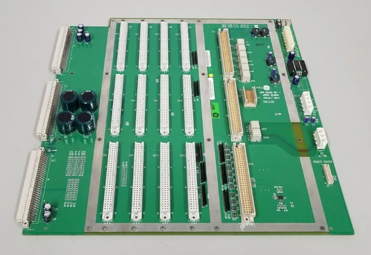 GE 2318120-3 Rev 1 Backplane Board GE
