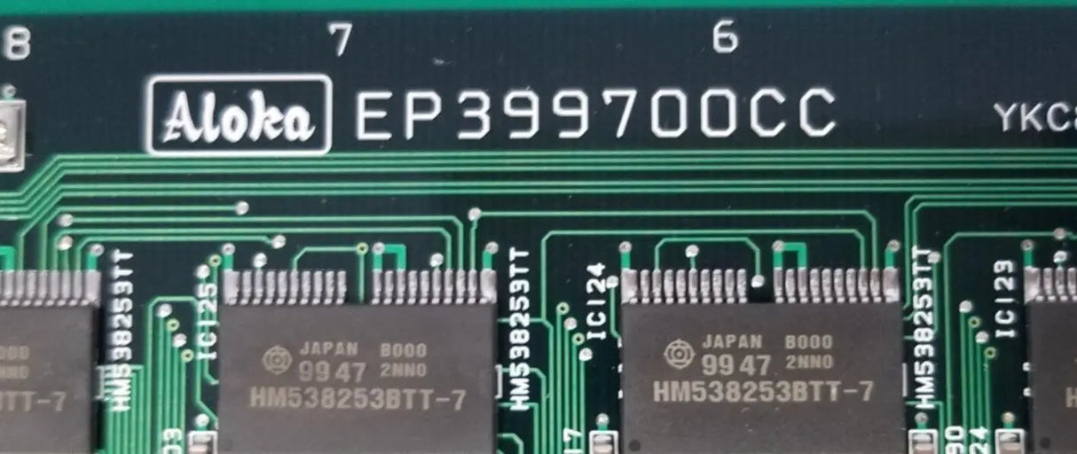 Aloka EP399700CC Board from SSD-1400 Ultrasound Aloka