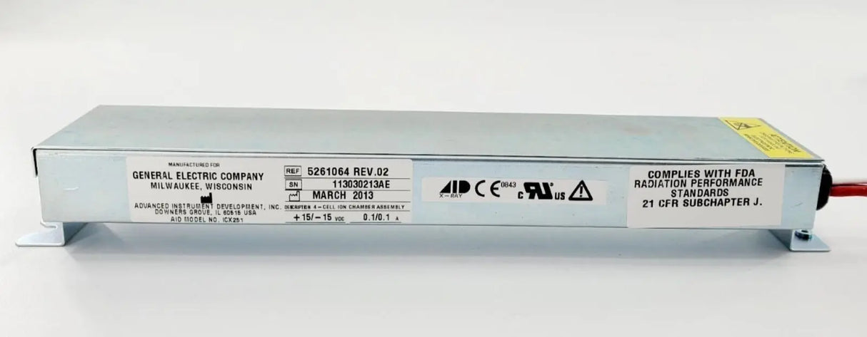 GE 5261064 Discovery XR656 Motorized Extended Wall Bucky 4 Cell ION Chamber GE