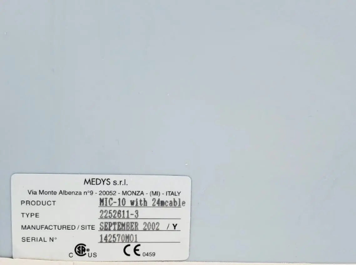 GE 2252611-3 Proteus Radiographic X Ray ION Chamber MEDYS w/ 24 M cable GE