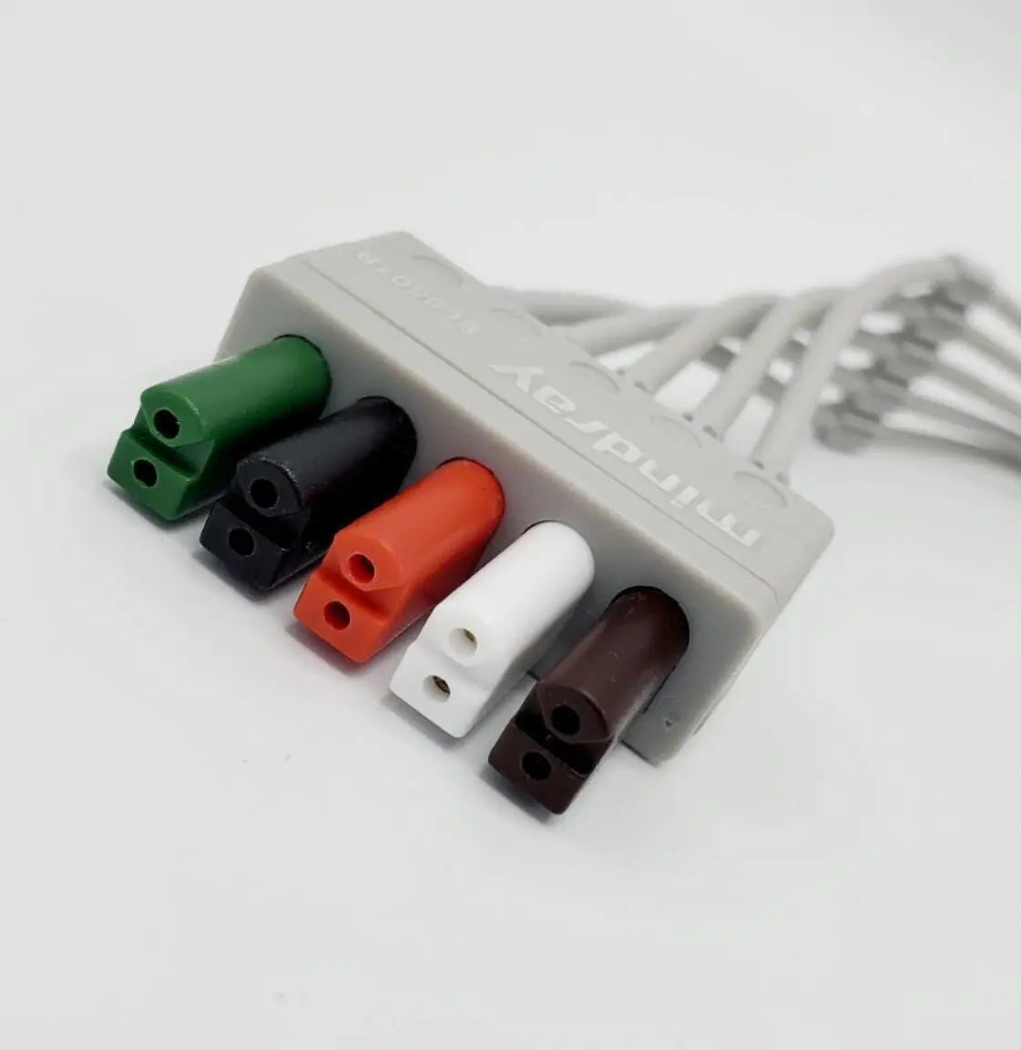 Mindray EL6501B ECG 5 Lead Wire Set Snap Clip Cable 4.9Ft Mindray