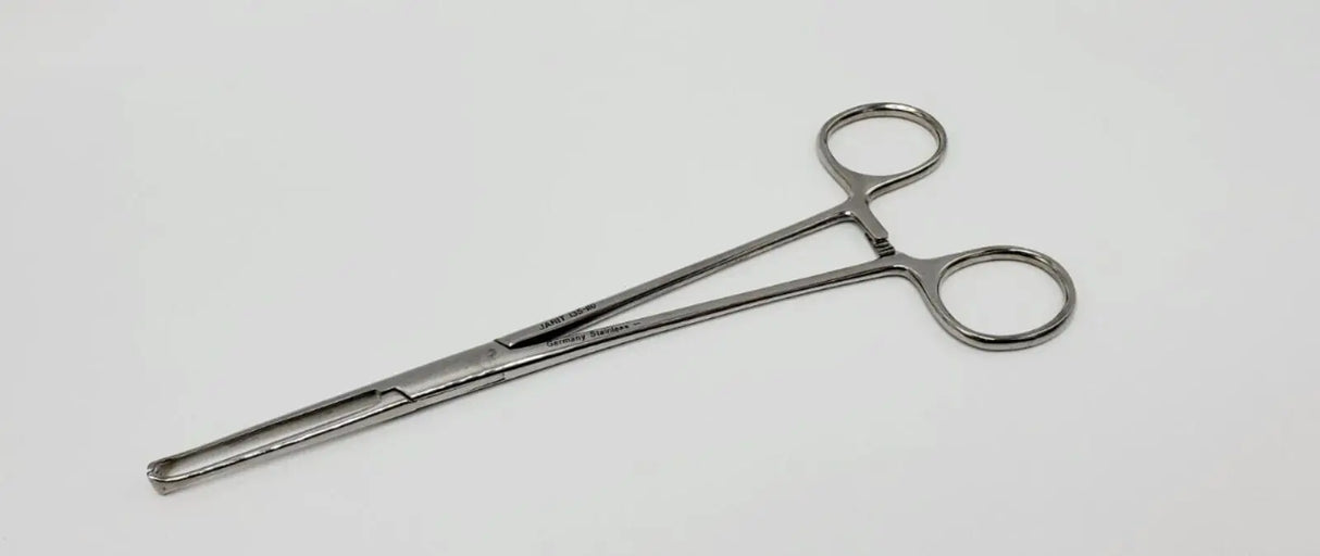 Jarit 135-110 Allis Tissue Forceps 5 x 6 Teeth Straight 7-1/2" Jarit