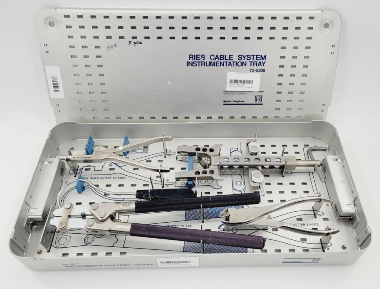 Smith & Nephew 73-5300 Ries Cable System Instrument Tray Smith & Nephew, Inc.