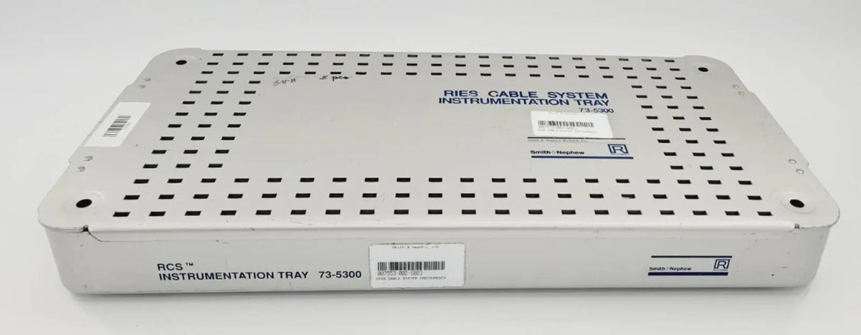 Smith & Nephew 73-5300 Ries Cable System Instrument Tray Smith & Nephew, Inc.