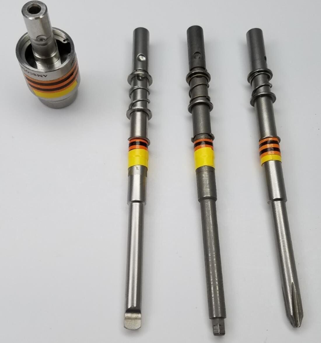 Zimmer 5044-05 Orthopedic Trinkle Adapter 4 Piece Driver Set (Hex, Philips Flat)