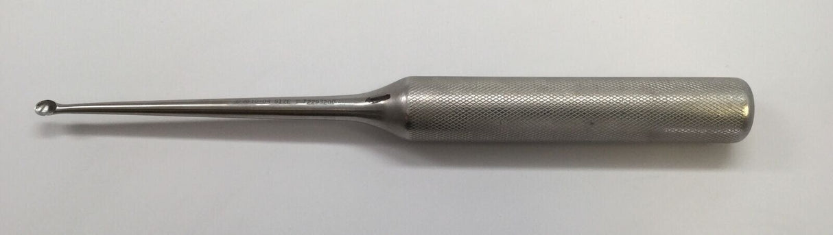 Zimmer 3610-04 Ultra-Cut Size 1 Cobb Handle Brun Curette Orthopedic 10-3/4"