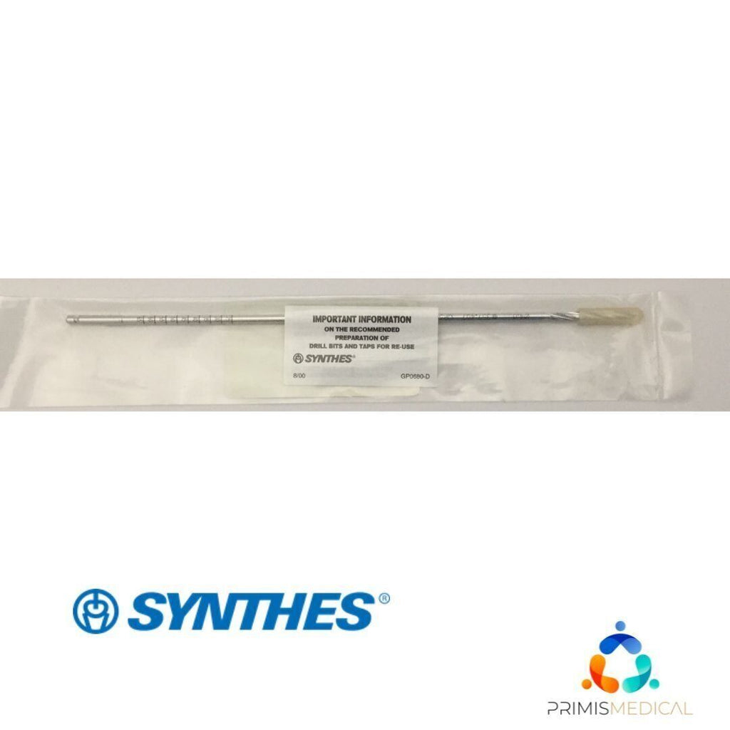 Synthes 357.407 Orthopedic 4.0mm Three Fluted Quick Connect Dill Bit #3
