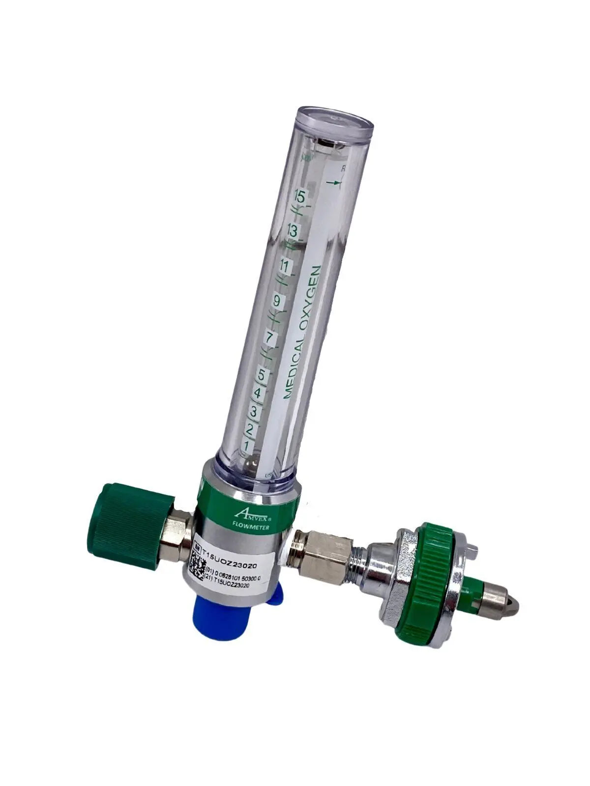 Amvex FM-15UO-OH 15L Oxygen Flowmeter Amvex