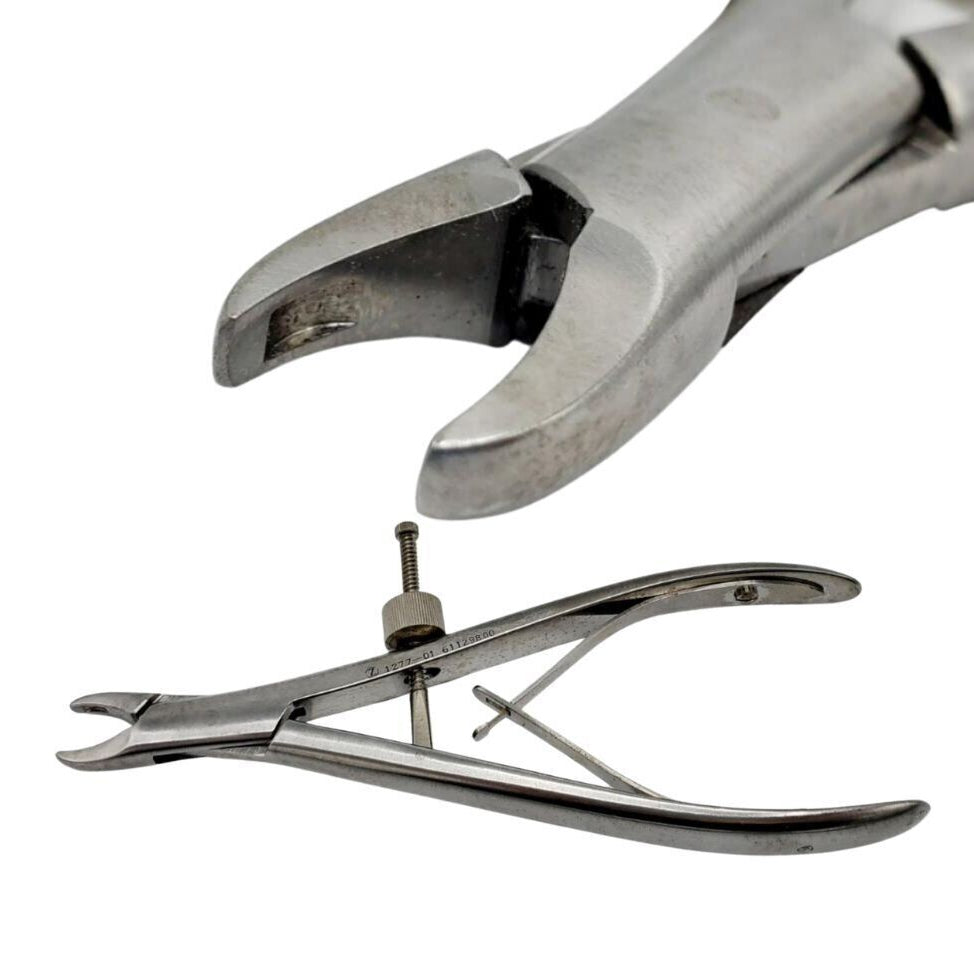 Zimmer 1277-01 Harrington C-Washer Clincher Locking Forceps 6-3/4"