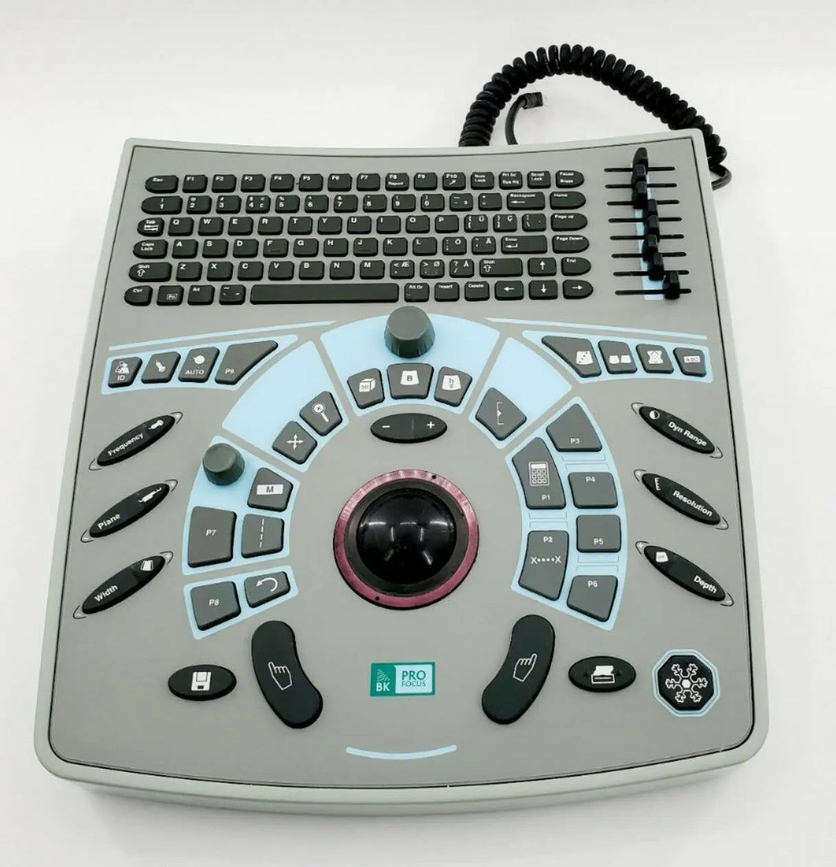 BK Medical ZN0047 BK Medical 2202 Pro Focus Ultrasound Keyboard Assembly BK Medical