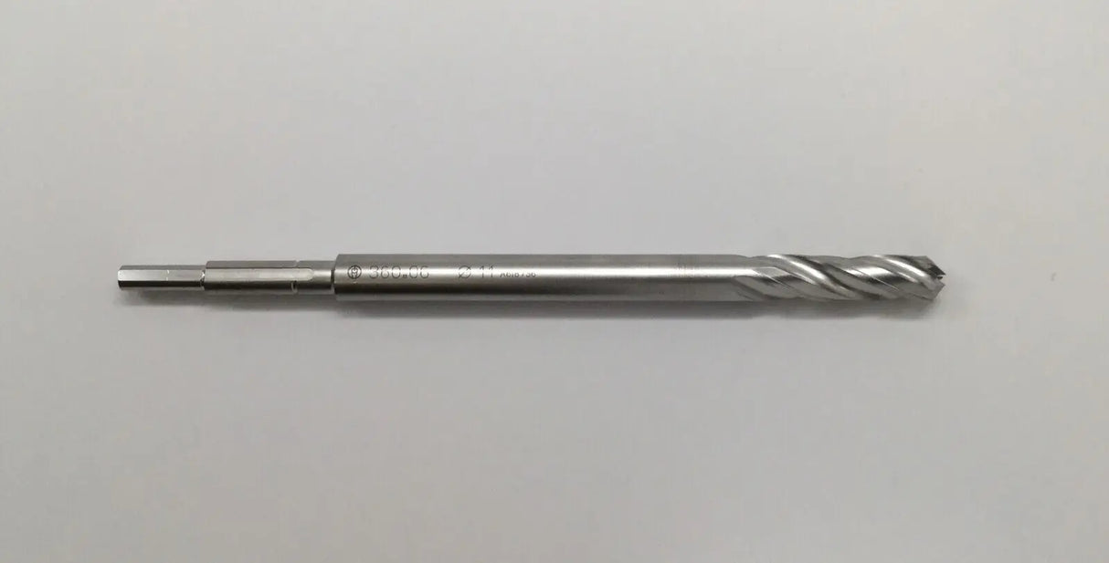 Synthes 360.06S Cannulated Surgical Drill Bit 11mm Synthes