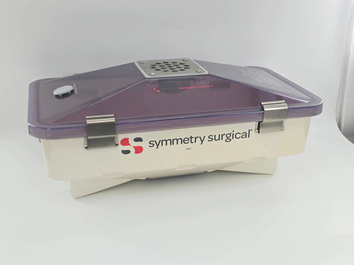 Symmetry Surgical FlashPak XL Sterilization Container System Case Used 9050 Symmetry Surgical