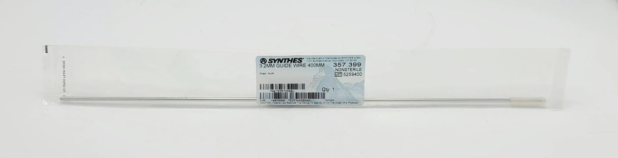 Synthes 357.399 3.2MM GUIDE WIRE 400MM Synthes