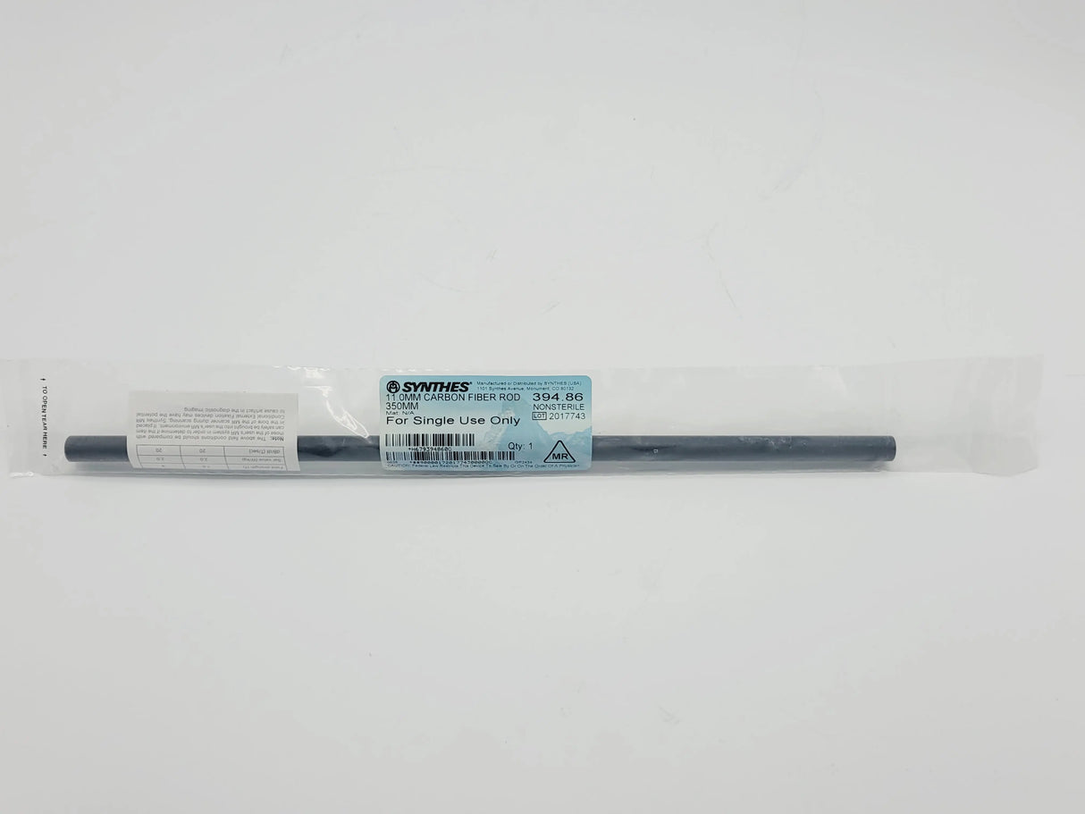 Synthes 394.86 Large Ex-fix 11mm Carbon Fiber Rod 350mm / MR-Conditional Synthes