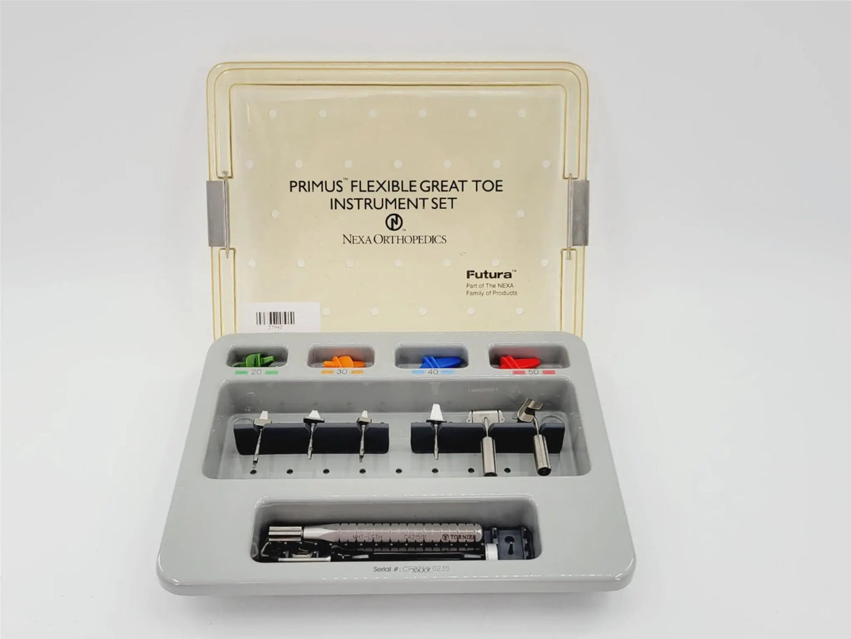 Nexa Orthopedics Primus Flexible Great Toe Instrument Set Nexa Orthopedics
