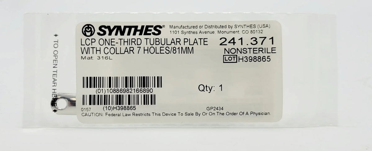 Synthes Gmbh, 241.371, EA, 10886982166890 Synthes Gmbh