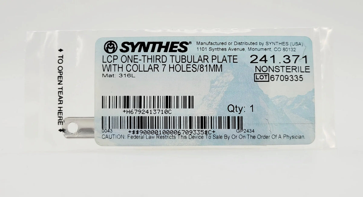 Synthes Gmbh, 241.371, EA, 10886982166890 Synthes Gmbh