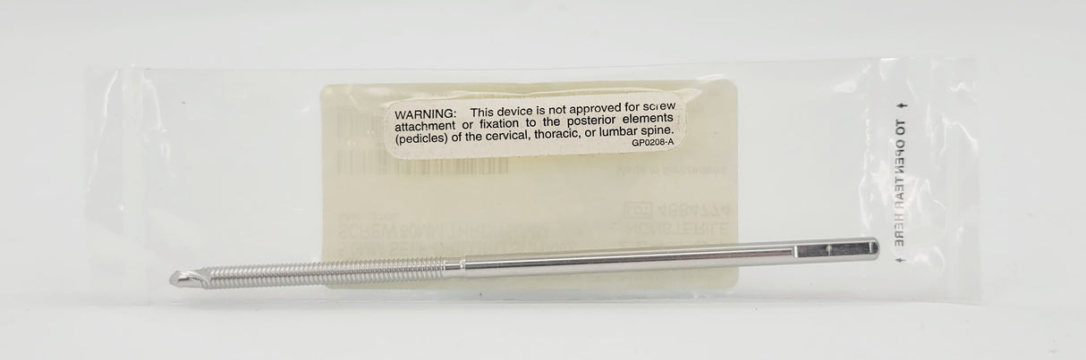 Synthes 294.784 5.0mm Self Drilling Schanz Screw 60mm Thread 150mm