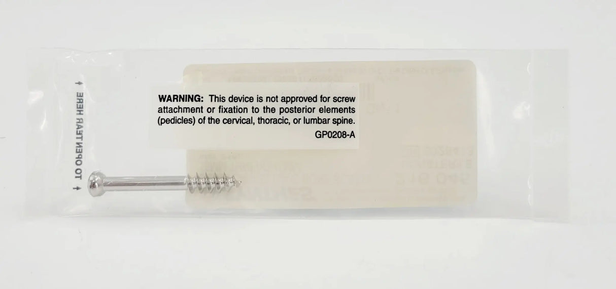 Synthes 216.045 6.5mm Cancellous Bone Screw 16mm Threaded 45mm Synthes