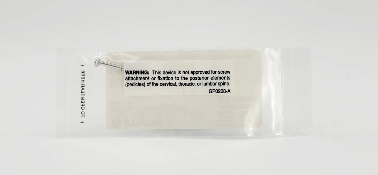 Synthes 207.024 4.0mm Cancellous Bone Screw Partially Threaded 24mm Synthes