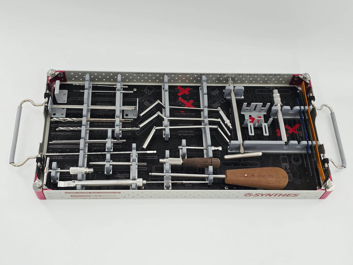 21-Piece Basic Locking Instrument Set by Arthrex - Orthopedic Trauma Kit Primis Medical