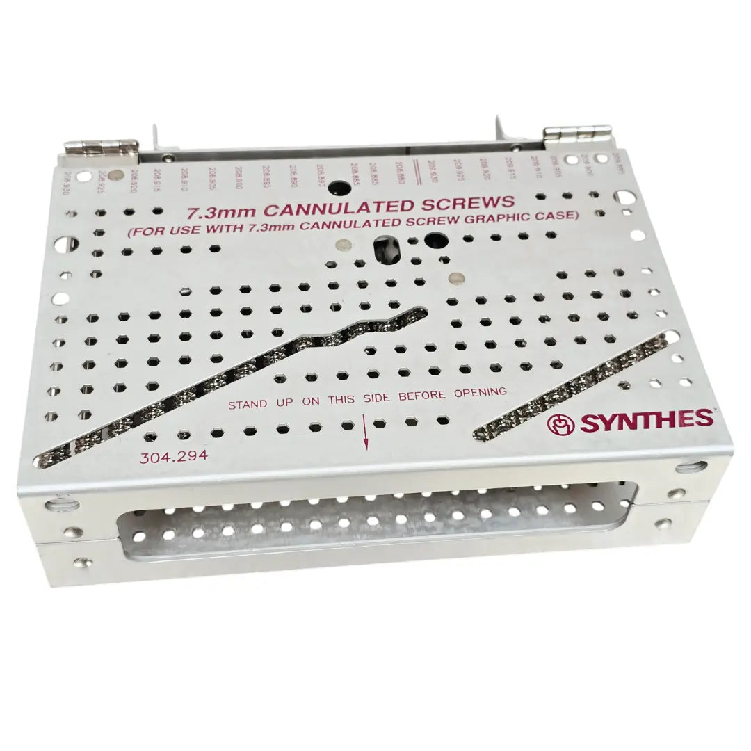 Synthes 7.3mm Large Cannulated Screw System Instrument Set (Complete Tray) Synthes