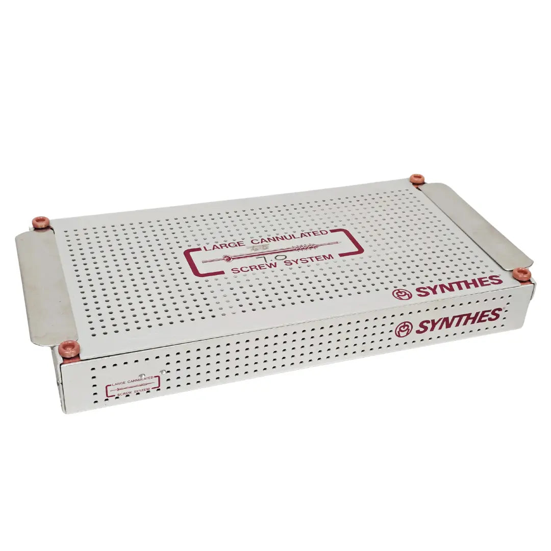 Synthes 7.0mm & 7.3mm Large Cannulated Screw System Instrument & Implants Set Synthes