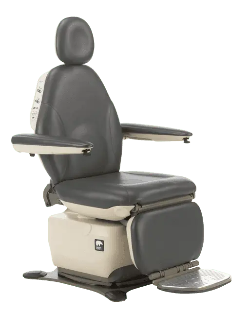 MTI 463 Exam Chair - Swivel Base, 100-240V, 21 in Seat, 725 lb Capacity (Product 463-002-80) MTI