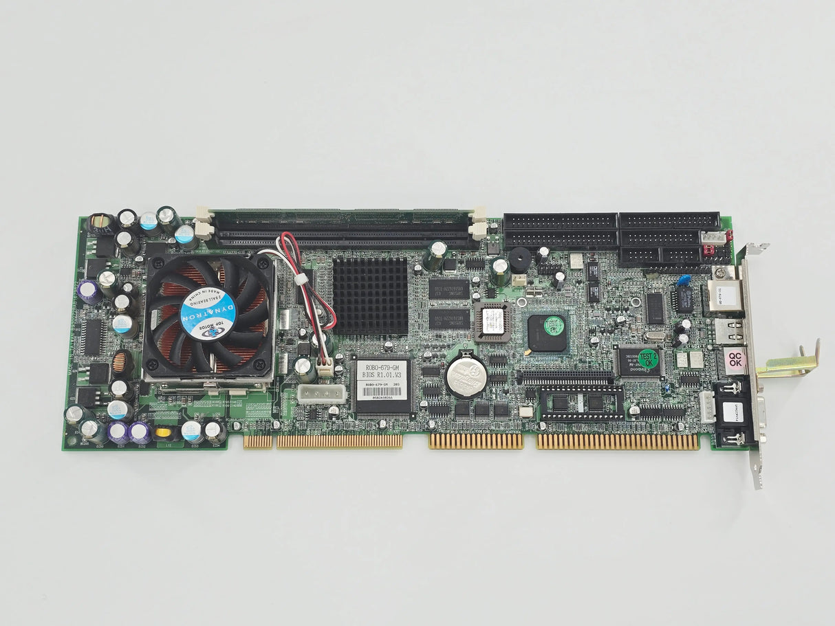 GE OEC ROBO-679-GM Mini CPU Board Portwell Single Board Computer Used GE