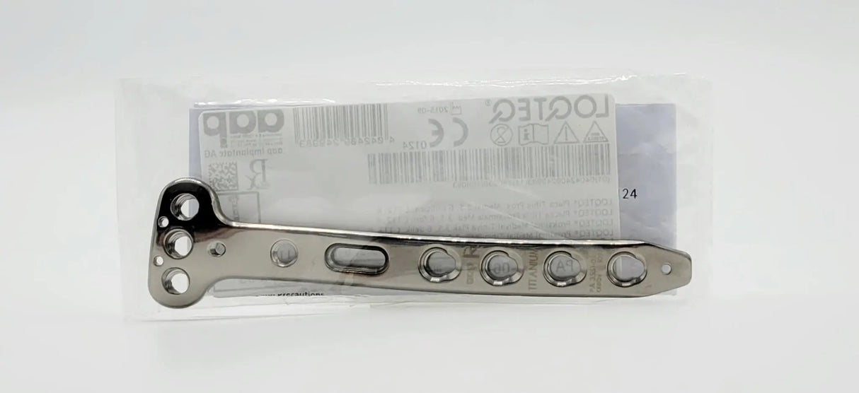 aap Implantate AG PA 3551-06-2 LOQTEQ Proximal Medial Tibia Plate 3.5, 6 holes, L 112, R aap Implantante