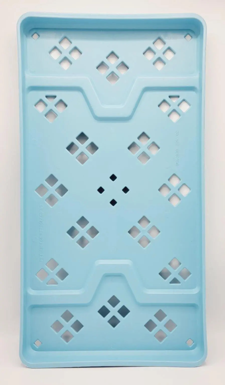 Cardinal Health Instrument Transport Tray Large Blue 22-1/4" x 11-3/4" x 1-1/2" Primis Medical