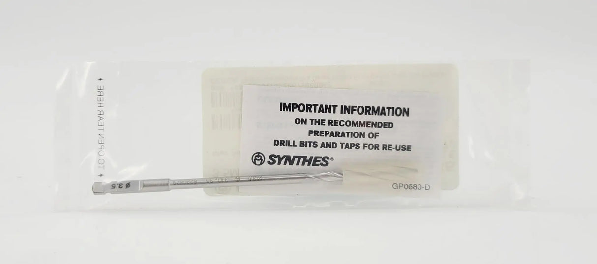 Synthes 310.35 Quick Connect Drill Bit 3.5mm 4.3" Synthes
