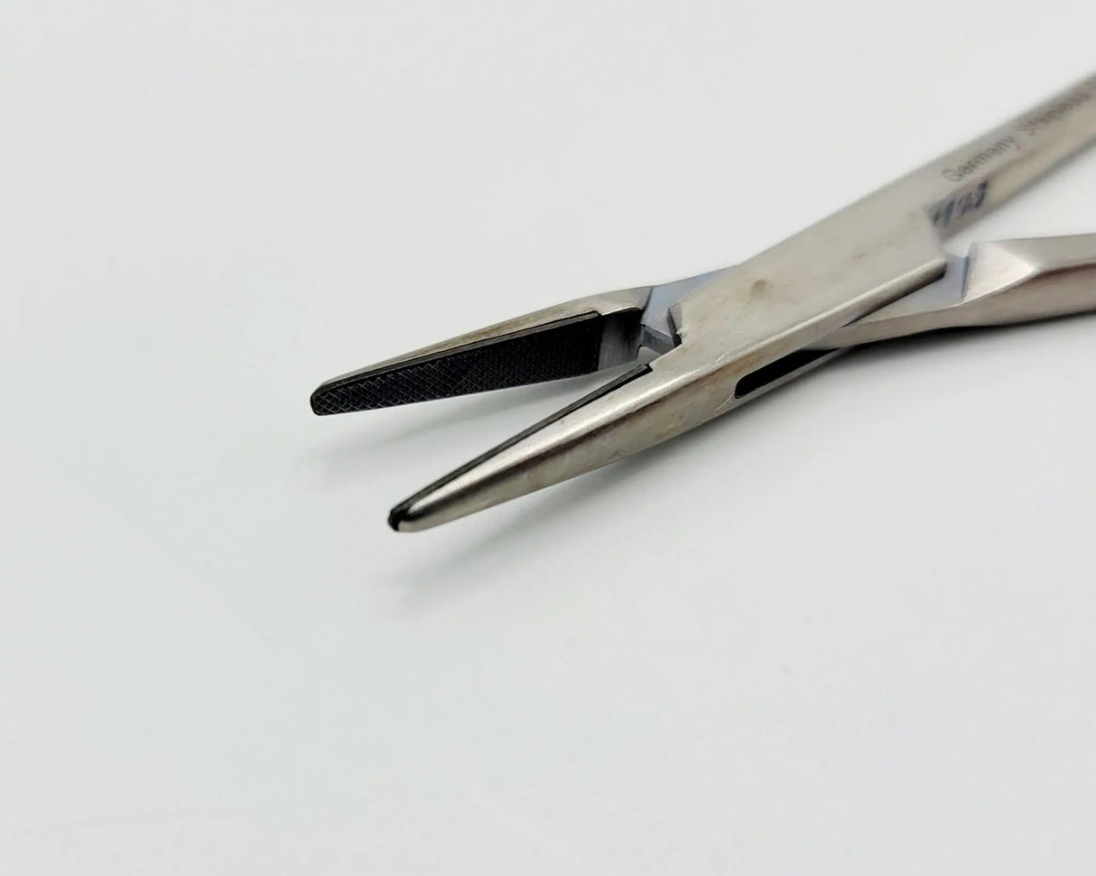 Jarit 121-121 Halsey Needle Holder Forceps 5-1/8" Jarit