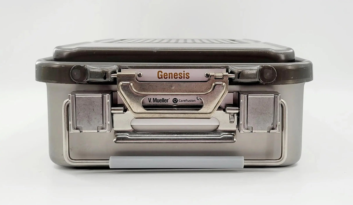 V. Mueller Aluminum Sterilization Container 19" x 12-1/2" x 5-1/2" V. Mueller