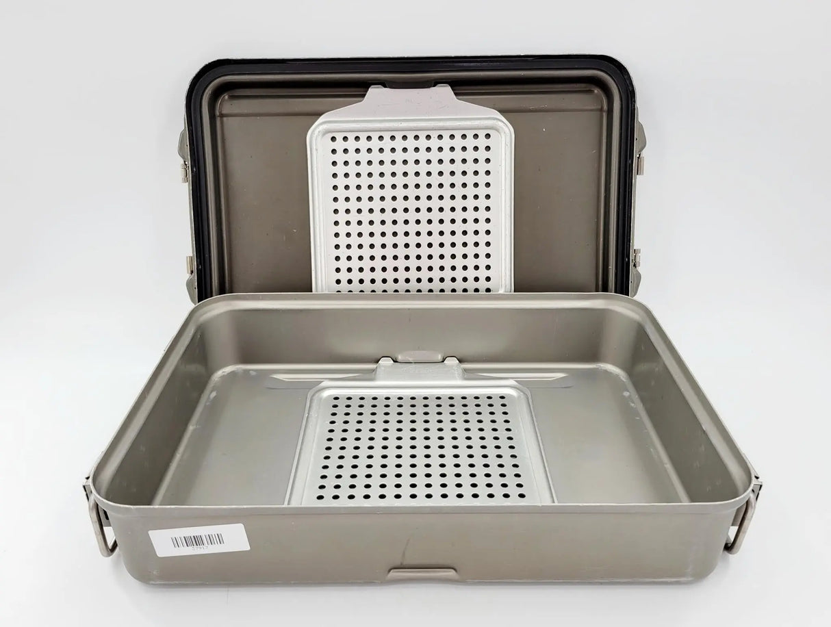 V. Mueller Aluminum Sterilization Container 19-1/4" x 12" x 4-1/2" V. Mueller
