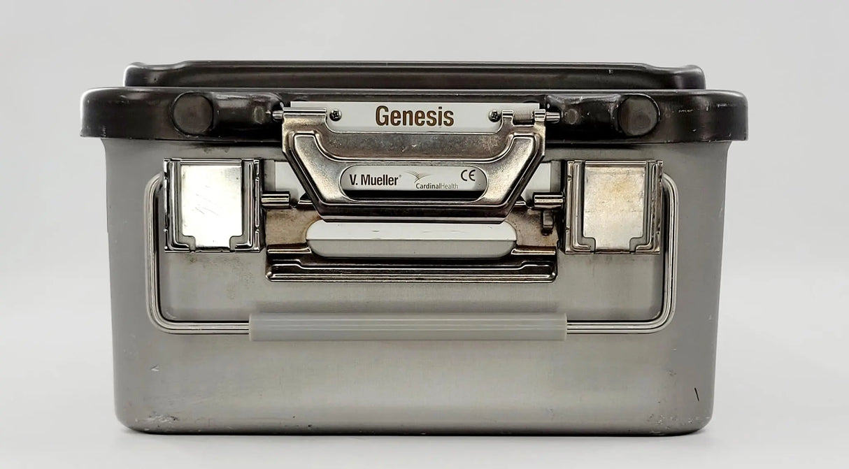 V. Mueller Aluminum Sterilization Container 23" x 12-1/5" x 7" V. Mueller