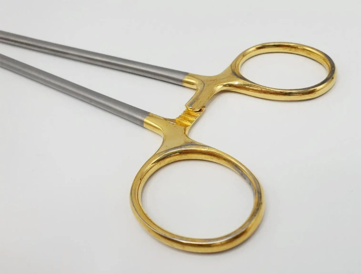 Aesculap BM037R De Bakey Durogrip TC Holder Straight 10-1/4" Aesculap