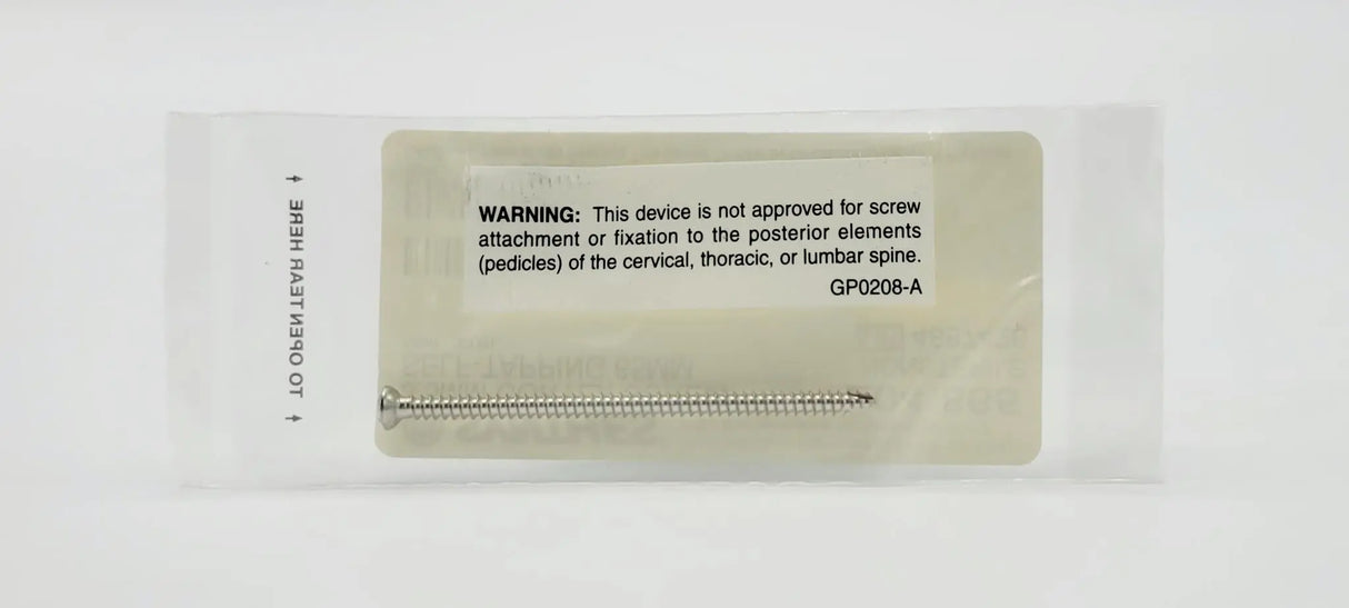 Synthes 204.865 3.5mm Cortex Screw Self-Tapping 65mm Synthes