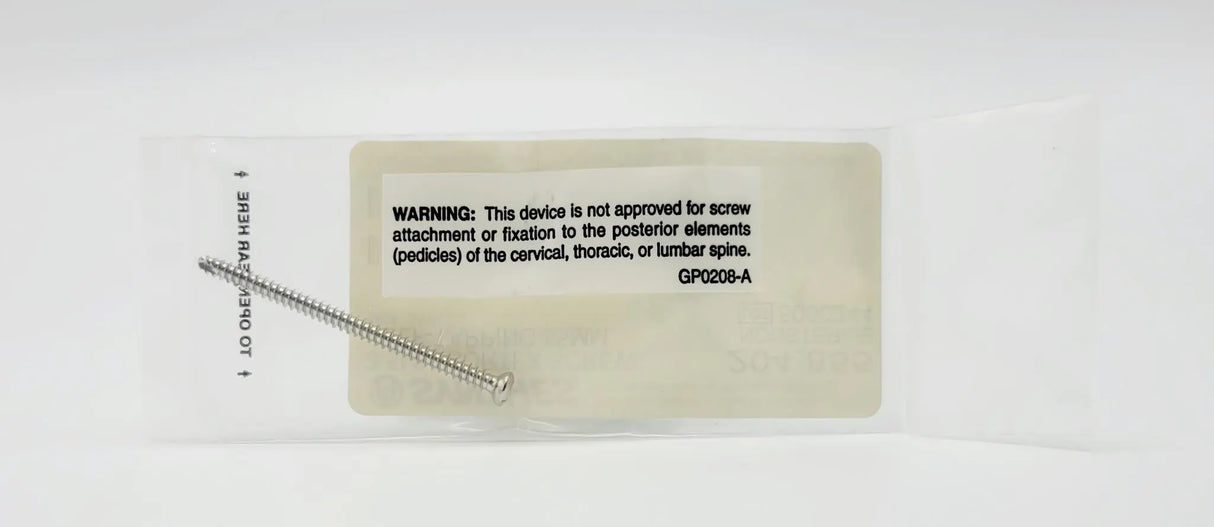 Synthes 204.855 3.5mm Cortex Screw Self-Tapping 55mm Synthes